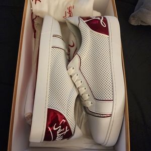 Christian Louboutin Vieira Fun Perforated Sneakers